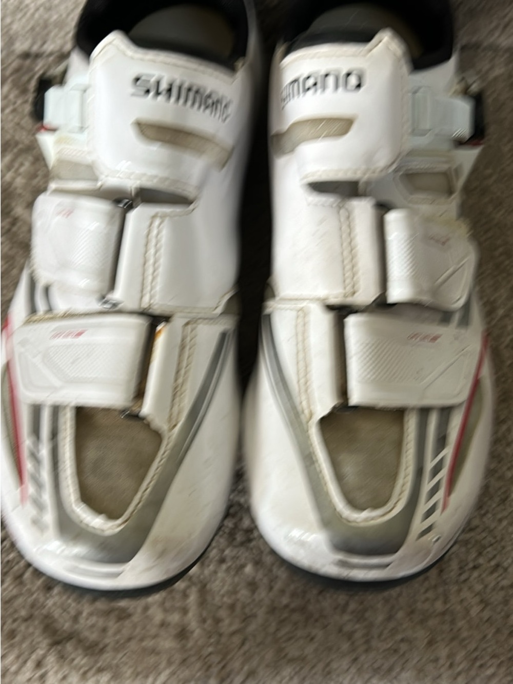 Shimano women’s ' White Cycling Shoes - Secure Fit